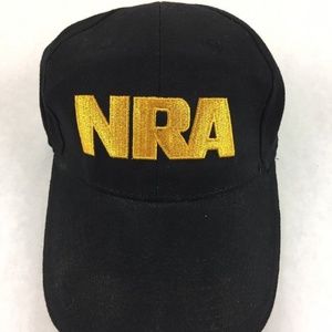 NRA Baseball Hat Cap Velcro Strap Back